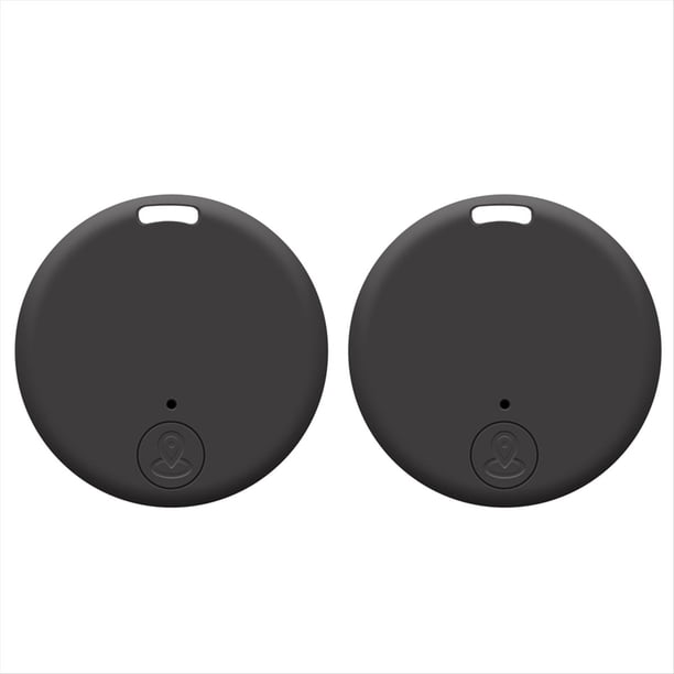 Paquete de 2 Mini Rastreador GPS Bluetooth 5.0 Dispositivo Antipérdida Localizador Inteligente Inalámbrico Bluetooth Móvil Rastreador de Billetera con Llave para Mascotas B