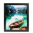 thumbnail image 4 of ArtToFrames 8x10 inch Woodgrain Black Shadowbox 2.5 inch Tall Picture Frame, Black 8" x 10" Wood Poster Frame (WOM-5141), 4 of 7