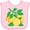 AD-Pink, variant on Inktastic I Love Lemons with Lemon Tree Branch Illustration Boys or Girls Baby Bib