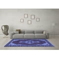 thumbnail image 3 of Ahgly Company Indoor Rectangle Persian Blue Traditional Area Rugs, 6' x 9', 3 of 4