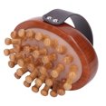 thumbnail image 4 of Cepillo Del Cuerpo Del Massager Del PDA, Cepillo Rugoso Compacto Cómodo Del Masaje De Madera Sólida Para La Oficina, 4 of 7