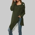 thumbnail image 2 of Sweaters for Women Cardigan Fall and Winter Casual Open Front Tassel Knit Sweater Jacket, 2 of 3