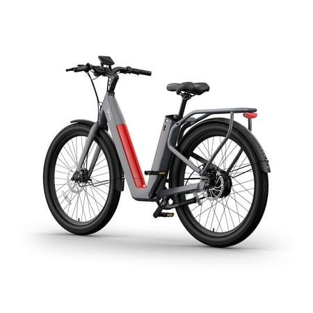 NIU - BQi-C3 Pro eBike w/ up to 90 miles Max Operating Range and 28 MPH Max Speed - Grey