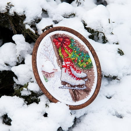 UPC: 4823069645069 | M-503C Counted cross stitch kit series Preparing for the Holidays