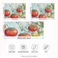 thumbnail image 2 of Yayeee Pillowcase Queen Size Set of 2 Satin Wrinkle Resistant Pillow Case, Blue Tomatoes, 2 of 7