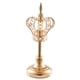 thumbnail image 3 of candeliere Dorado, Soporte para Luz de Té, Soporte para fotografía, Decoración de - dorado, METRO perfecl Crown Candlestick Decor, 3 of 8