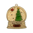 thumbnail image 1 of Tarjetas de Regalo Ornamento de Madera de Navidad con Tarjeta de Historia Papá Noel Amistad Ornamento de Elefante Amistad Bono Especial Regalo E Tarjeta de Regalo, 1 of 6