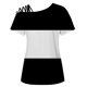 thumbnail image 5 of Camiseta sin tirantes con estampado de amor de manga corta y cuello redondo de verano para mujer Blusas OAVQHLG3B Store  lin121212, 5 of 5