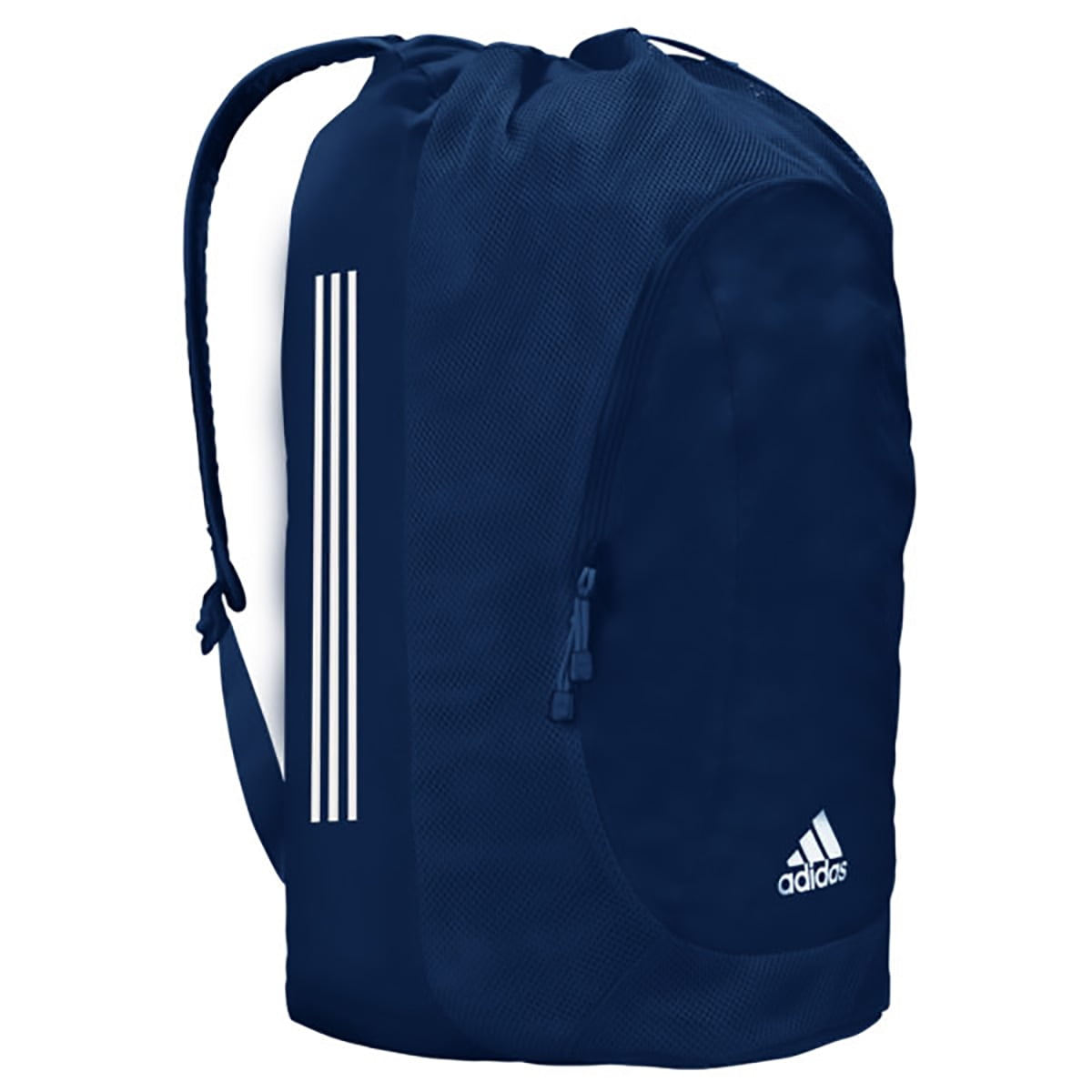 Adidas Adult Youth Wrestling Gear Bag Backpack Equipment 24" x 12" (Navy/White)