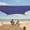 Navy, variant on WEKAPO Beach Tent Sun Shelter - Easy Setup Beach Canopy with 4 Sturdy Poles, Large Sandbags and Shovel, 7'1'' Tall, Windproof Beach Sun Shade for Backyard and Camping, UPF 50+ Protection