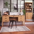 thumbnail image 5 of Linon Cody Wood Desk with Two File Cabinets in Natural, 5 of 7