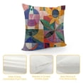 thumbnail image 4 of YINGXI Painting Abstract Art Square Decorative Cushion Covers for Sofa Couch Car 22x22in, 4 of 5