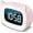 Pink, variant on Kids Alarm Clock With Night Light & 18 Ringtones,rechargeable,cute Cat Ear Clock For Boys Girls,digital Clock For Children's Bedroom