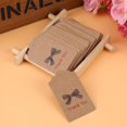 thumbnail image 3 of Jewelry Price Tags100pcs Brown Handmade Hang Homemade Craft Label Wedding Favour Tags Power Packed Performance, 3 of 7