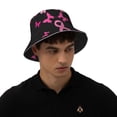 thumbnail image 4 of Fotbe Breast Cancer Sombrero Tipo Pescador con Estampado – Sombrero de Sol de Algodón de Moda para Playa, Golf, Pesca, 4 of 6