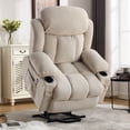 thumbnail image 7 of Legahome Elderly Power Lift Recliner Chair with Heat & Massage, Beige, 7 of 7