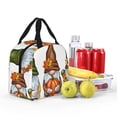 thumbnail image 3 of Kdxio Gnomes In Autumn Print Insulated Lunch Bag,Reusable Tote Lunch Box for Women Men,Leakproof Cooler Lunch Bags for Work Office Travel Picnic, 3 of 6