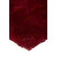 thumbnail image 3 of Freya Plush Shag Rug with Metallic Sheen, Cranberry Red, 2ft-6in x 6ft, Runner, 3 of 4