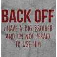 thumbnail image 2 of Little Brother Big Bro Cute Adorable Toddler Boy Girl T Shirt Infant Toddler Brisco Brands 3T, 2 of 6