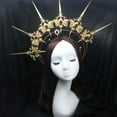 thumbnail image 4 of Diadema Accesorios de bricolaje Accesorios de joyería para niñas Mujeres Paquete de material de bricolaje Tiara para fiesta Estilo F SM SunniMix Tocado de corona, 4 of 8