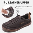 thumbnail image 4 of LBAIO Leather Barefoot Shoes Wide Toe Box Zero Drop Slip-on for Women, 4 of 9