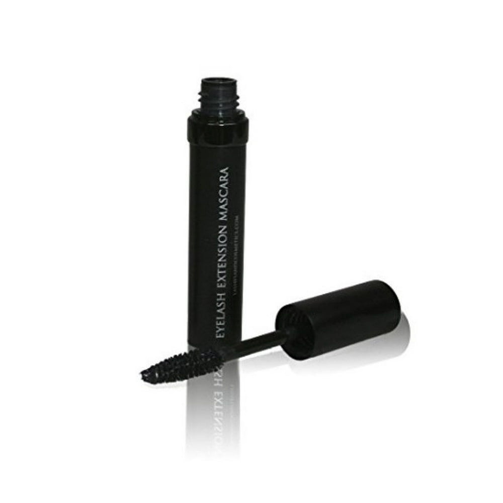 Eyelash Extension Mascara Waterproof Black Mascara and Oil Free Safe to