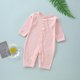 thumbnail image 1 of Romoers finos de verano para bebés recién nacidos, ropa Ha de manga larga para niñas pequeñas, traje de aire acondicionado de escalada rosa, pijama, mono Tan Jianjun  unisex, 1 of 2