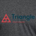 thumbnail image 3 of CafePress - Triangle Education Foundation Tagline T Shirt - Mens Tri-blend T-Shirt, 3 of 4