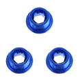 thumbnail image 1 of Brazo de manivela de bicicleta, juego de bielas, eje BB inferior, tornillo Allen para SHIMANO azul, 1 of 6