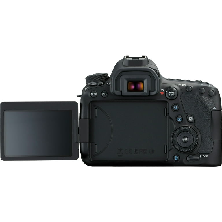 Canon EOS 6D Mark II (Body Only) - Black - Walmart.com