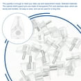 thumbnail image 5 of MEIBUTYUP 20Pcs Plastic Cabinet Shelf Pegs Transparent Shelf Brackets Strong Durable Home Accessories, 5 of 8