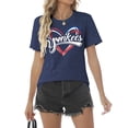 thumbnail image 3 of Remera Talovee Baseball Mom para Mujer Azul Oscuro Talla L, 3 of 6