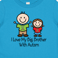 thumbnail image 4 of Inktastic I Love My Brother with Autism Girls Baby T-Shirt, 4 of 5