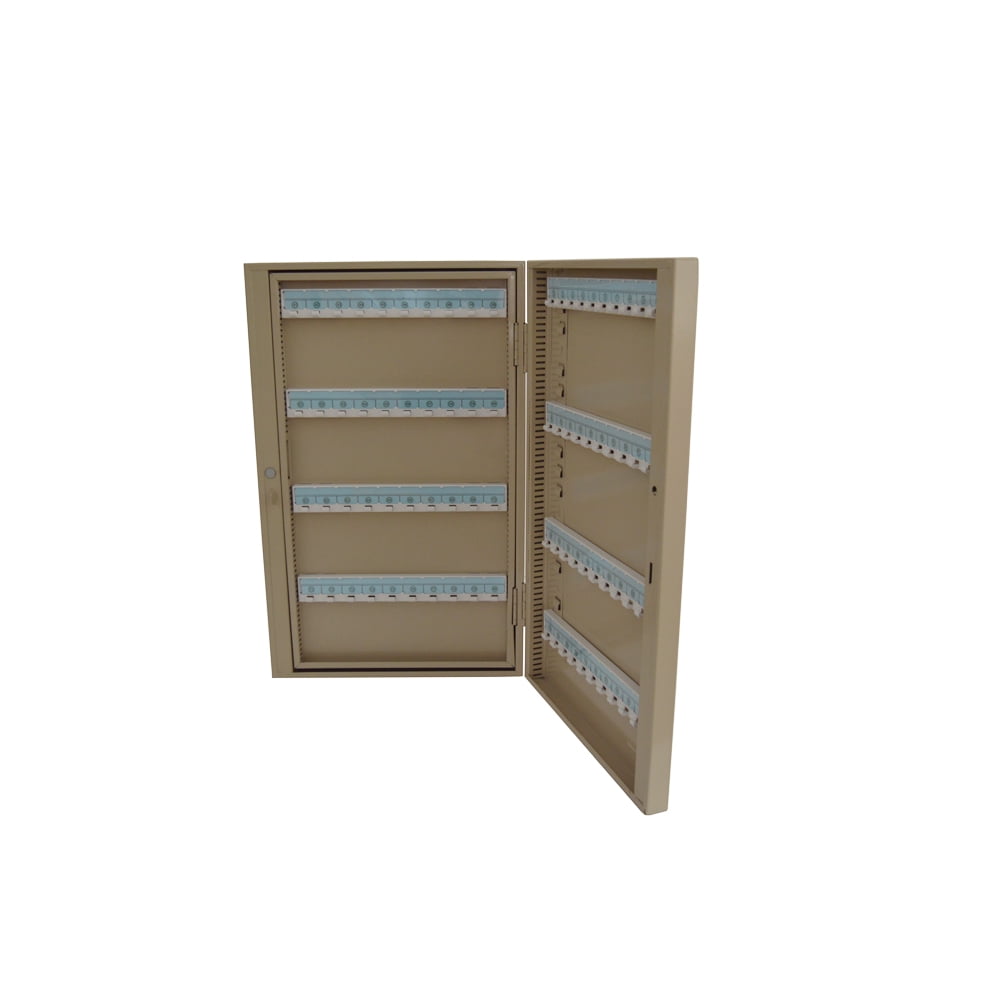 INTBUYING 240 Keys Safe Wall Mount Holder Cabinet Storage Hooks Lock Box Key Lock Box Organization