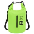 thumbnail image 5 of vidaXL Sac Sec avec Fermeture Éclair Vert 15 L PVC, 5 of 5