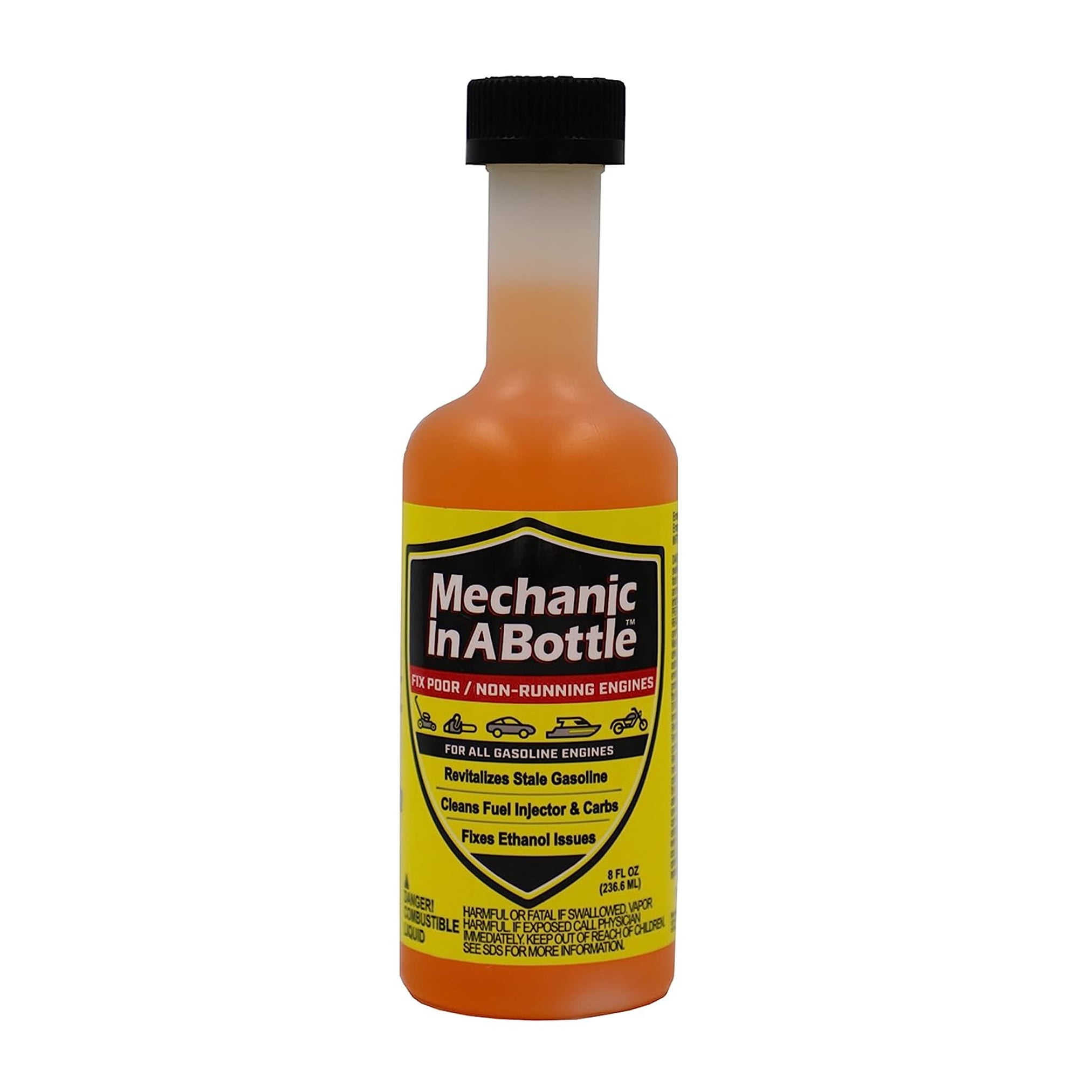 Mechanic in a Bottle Fuel System Fix All Fuel Additive, 8 oz bottle