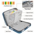 thumbnail image 4 of Haosy Accordion File Organizer Zipper Binder 500 Sheet 6-Tab Expanding File Folder Multi-Pocket 1.2 Inch 3 Ring Outline Cars, 4 of 7