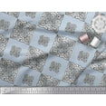 thumbnail image 2 of Soimoi Cotton Voile Fabric Floral Block Print Fabric by The Yard 42 Inch Wide, 2 of 3