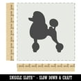 thumbnail image 2 of Standard Poodle Dog Solid DIY Cookie Wall Craft Stencil - 9.0 Inch, 2 of 5