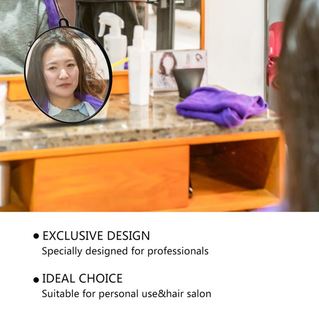 Beauty Mirror, Modern Design Handheld Mirror Professional Round For Personal Use For Professionals