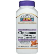 21st Century Cinnamon Plus Chromium 2000mg Capsules, 120 Ct Walmart