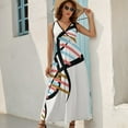 thumbnail image 6 of DNA Sleeveless Dress elegant women's dresses for wedding Dress vintage women clothing new arrivals, 6 of 6