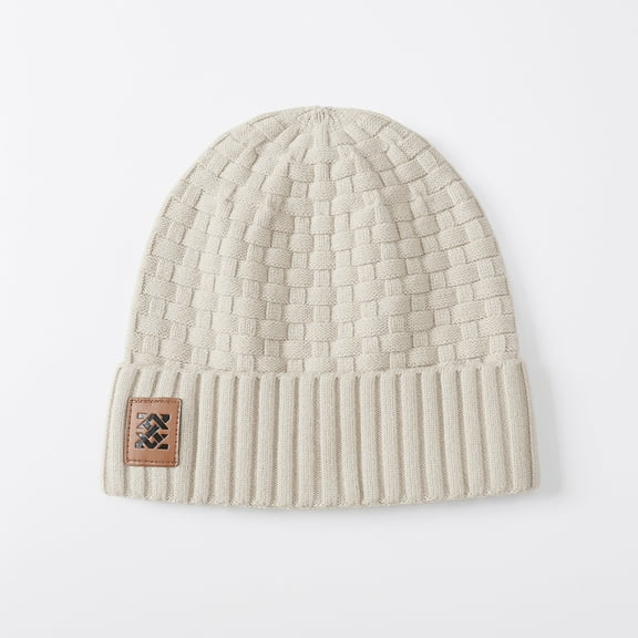 Beanie Hats for Men Women Cuffed Knit Unisex Winter Hat Skull Cap Comfort Thick Daily Rib Cap