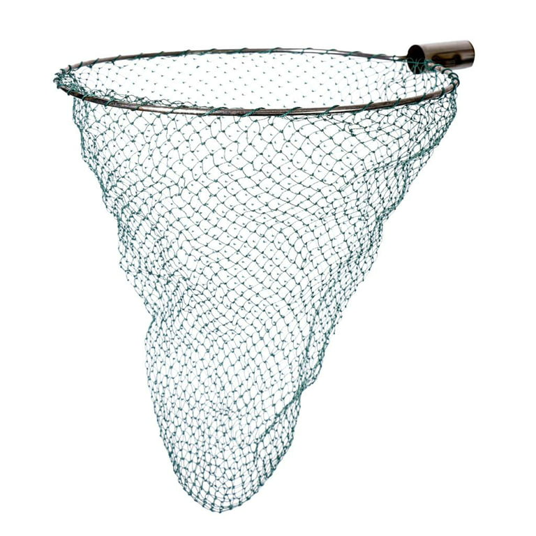 1 Piece High Quality Nylon Fishing Landing Net Large Mesh Fly Strong and Durable , Model 4, Green
