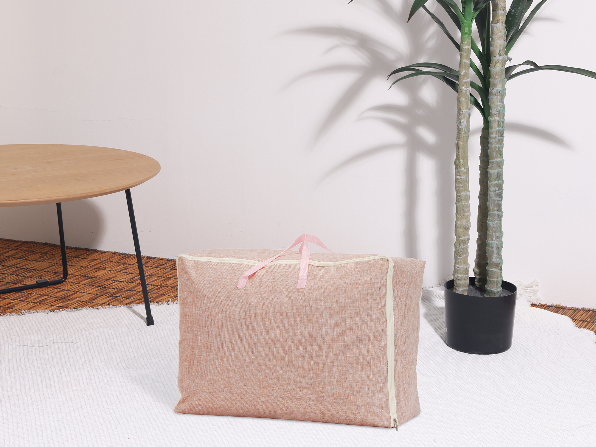 Unique Bargains 1 Pack Clothes Storage Bags Moving Bags Pink 27.5*12*19.5in