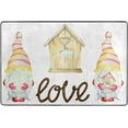 thumbnail image 4 of Dreamtimes Sweet Gnomes Love Non-Slip Area Rug 72"x48", Wooden House Soft Non Slip Washable Floor Mats for Indoor Front Porch,Living Room, Bedroom,Kitchen, 4 of 5