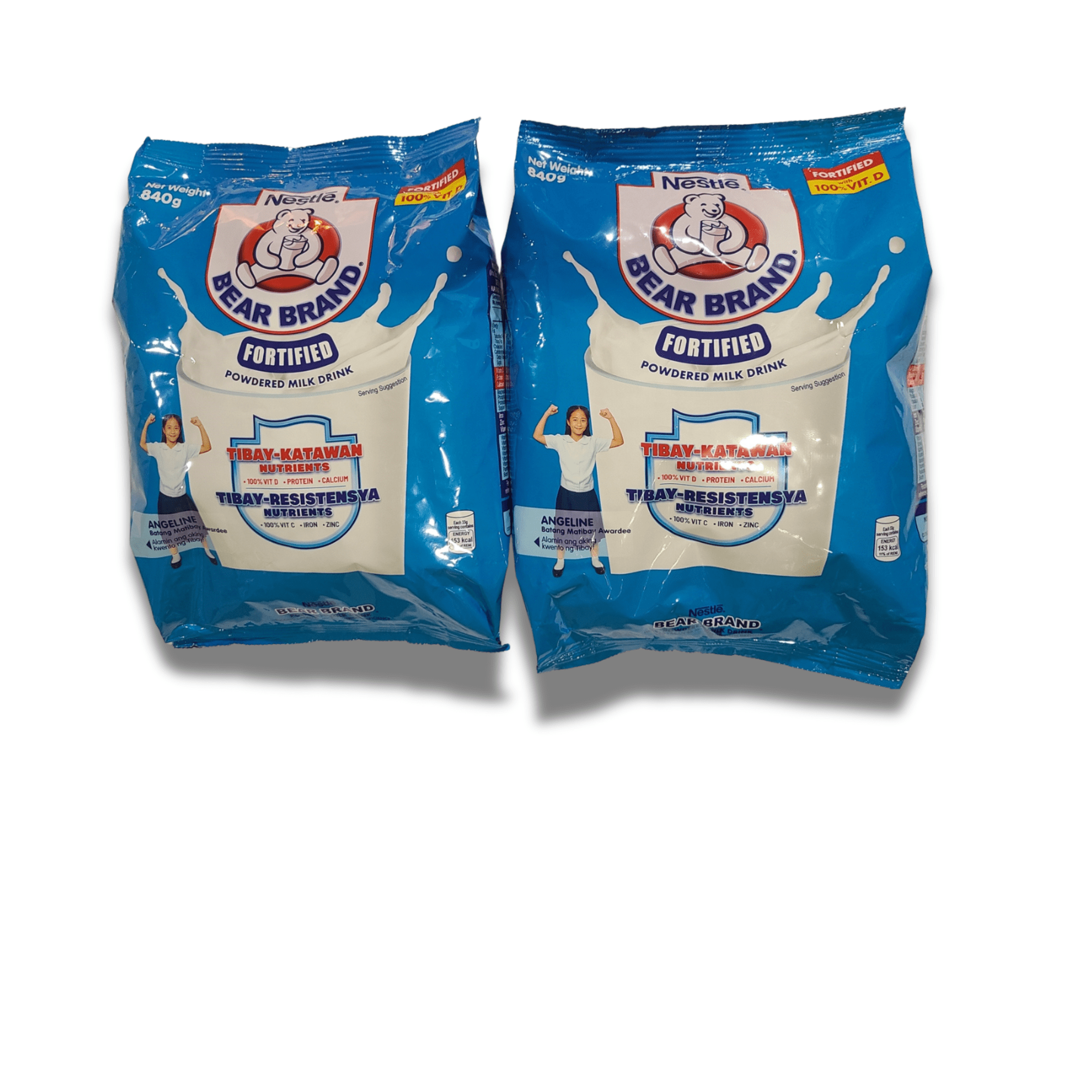 Bear Brand Whole Powdered Milk, 5 Packs, 840g Each - Walmart.com