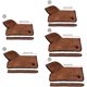 thumbnail image 2 of Toalla de albornoz para perros con capucha con correa ajustable, microfibra de secado rápido, superabsorbente para mascotas, perros y gatos, toalla de albornoz para secar marrón S brillar Juguete, 2 of 3