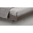 thumbnail image 6 of Whiteline Berlin High Gloss Chestnut Grey Queen Bed BQ1754-GRY/LGRY, 6 of 7