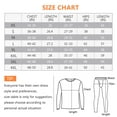 thumbnail image 3 of Thermal Underwear Set for Men,Long Johns with Fleece Lined,Cold Weather Thermal Top and Bottom Set, 3 of 7